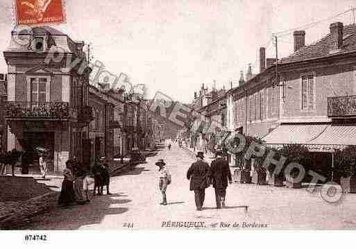 Ville de PERIGUEUX, carte postale ancienne