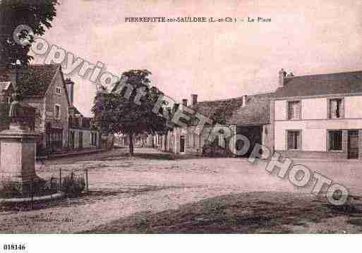 Ville de PIERREFITTESURSAULDRE, carte postale ancienne