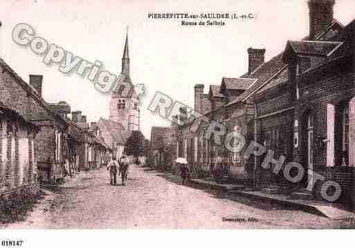 Ville de PIERREFITTESURSAULDRE, carte postale ancienne