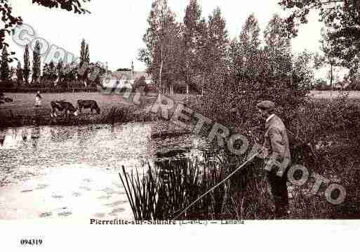 Ville de PIERREFITTESURSAULDRE, carte postale ancienne