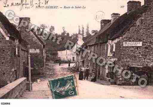 Ville de PONTHEBERT, carte postale ancienne