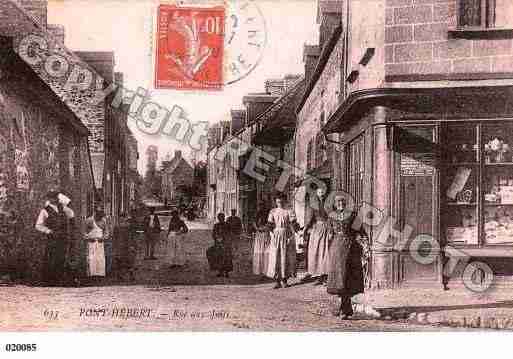 Ville de PONTHEBERT, carte postale ancienne