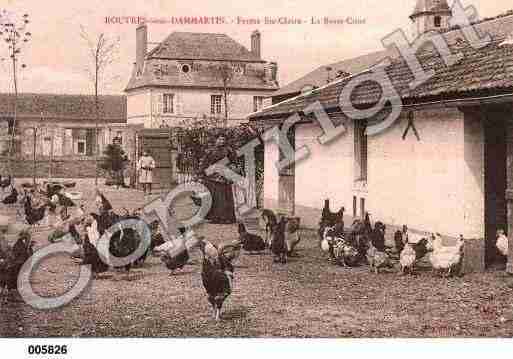 Ville de ROUVRES, carte postale ancienne