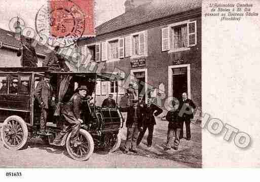 Ville de SAALES, carte postale ancienne