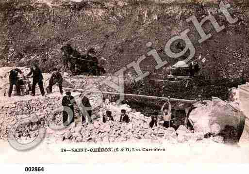 Ville de SAINTCHERON, carte postale ancienne