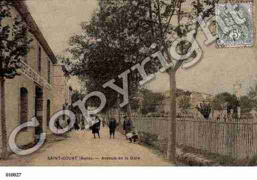 Ville de SAINTCOUATD'AUDE, carte postale ancienne