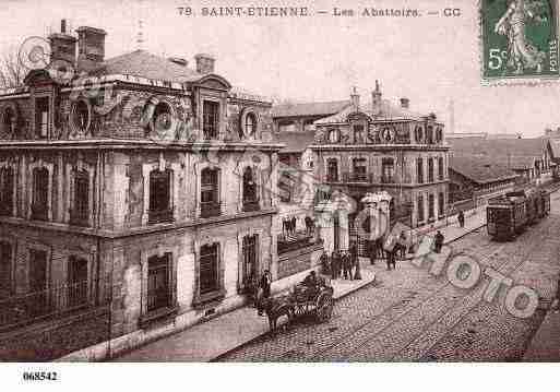 Ville de SAINTETIENNE, carte postale ancienne