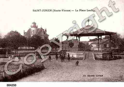 Ville de SAINTJUNIEN, carte postale ancienne