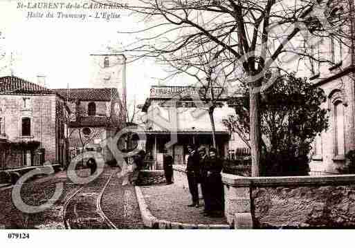 Ville de SAINTLAURENTDECABRERISSE, carte postale ancienne