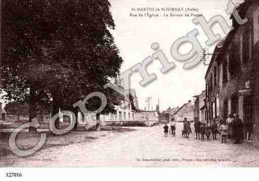 Ville de SAINTMARTINDEBOSSENAY, carte postale ancienne