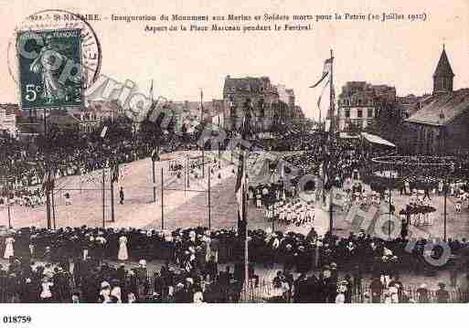 Ville de SAINTNAZAIRE, carte postale ancienne