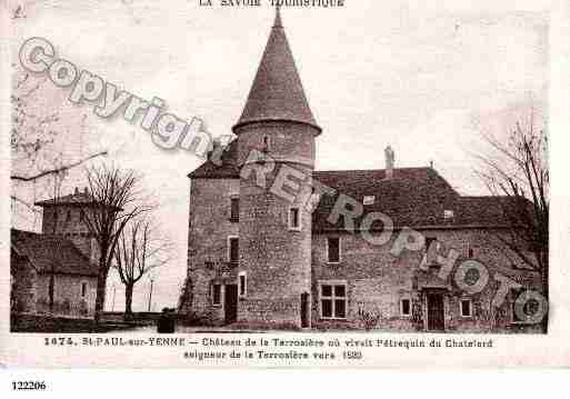 Ville de SAINTPAULSURYENNE, carte postale ancienne