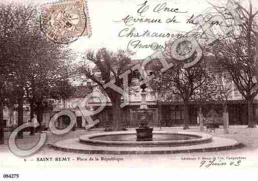 Ville de SAINTREMYDEPROVENCE, carte postale ancienne