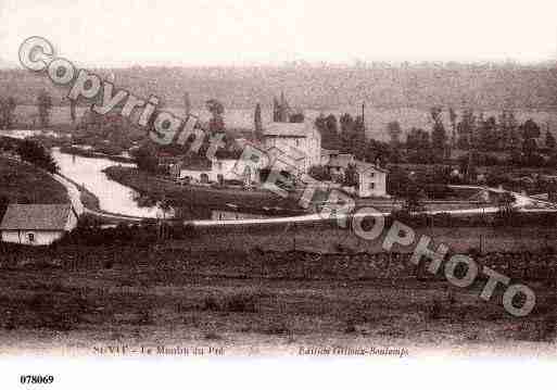 Ville de SAINTVIT, carte postale ancienne