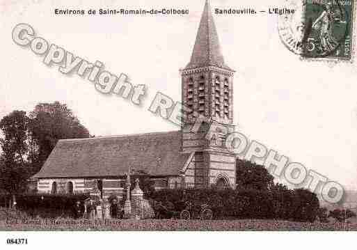 Ville de SANDOUVILLE, carte postale ancienne