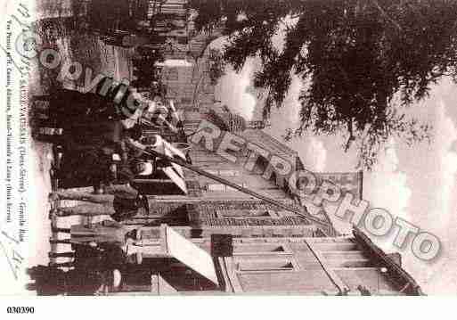 Ville de SAUZEVAUSSAIS, carte postale ancienne Ville de SAUZEVAUSSAIS, carte postale ancienne
