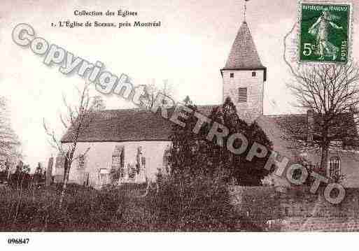 Ville de SCEAUX, carte postale ancienne