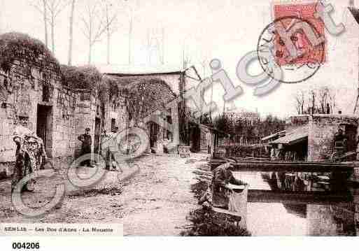 Ville de SENLIS, carte postale ancienne