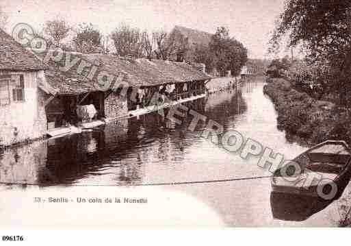 Ville de SENLIS, carte postale ancienne