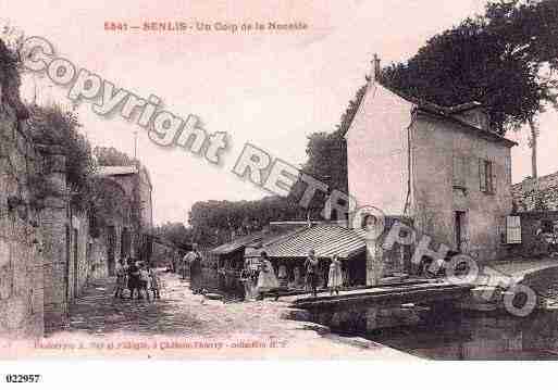 Ville de SENLIS, carte postale ancienne