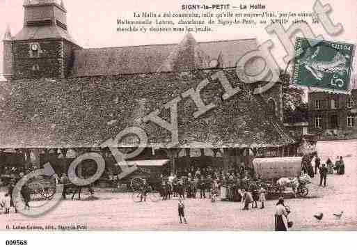 Ville de SIGNYLEPETIT, carte postale ancienne