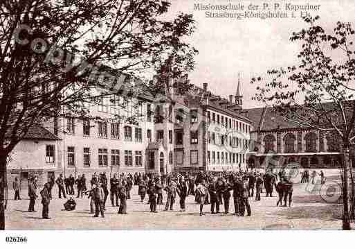 Ville de STRASBOURG, carte postale ancienne