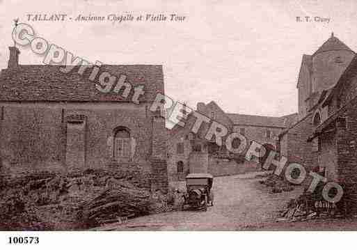 Ville de TALLANT, carte postale ancienne