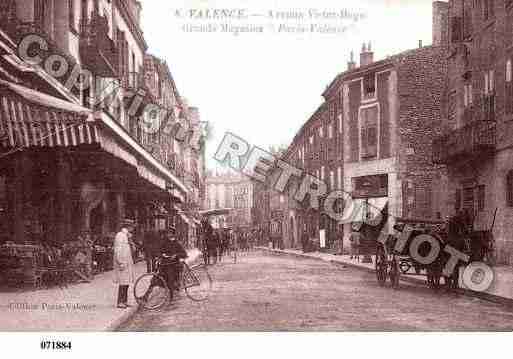 Ville de VALENCE, carte postale ancienne