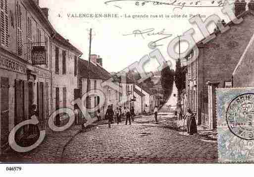 Ville de VALENCEENBRIE, carte postale ancienne