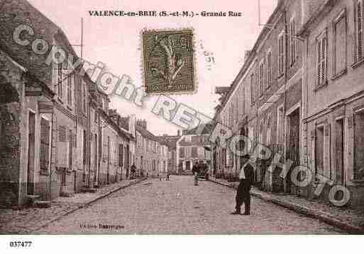 Ville de VALENCEENBRIE, carte postale ancienne