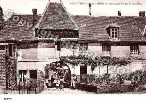 Ville de VIMOUTIERS, carte postale ancienne