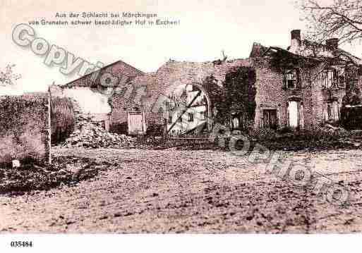 Ville de ACHAIN, carte postale ancienne