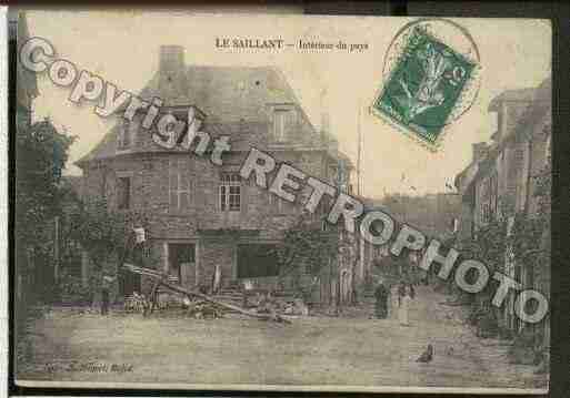 Ville de ALLASSAC, carte postale ancienne