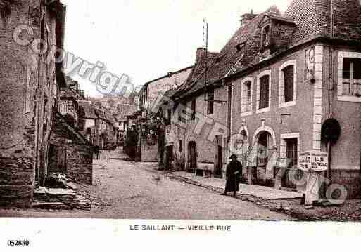 Ville de ALLASSAC, carte postale ancienne