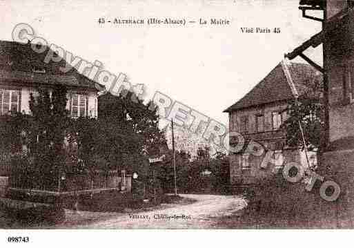 Ville de ALTENACH, carte postale ancienne