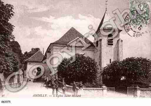 Ville de ANDILLY, carte postale ancienne