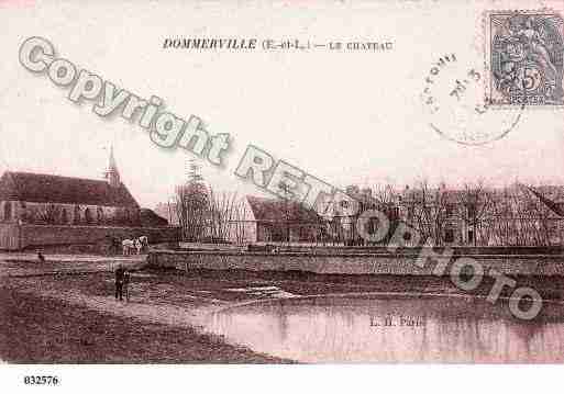 Ville de ANGERVILLE, carte postale ancienne