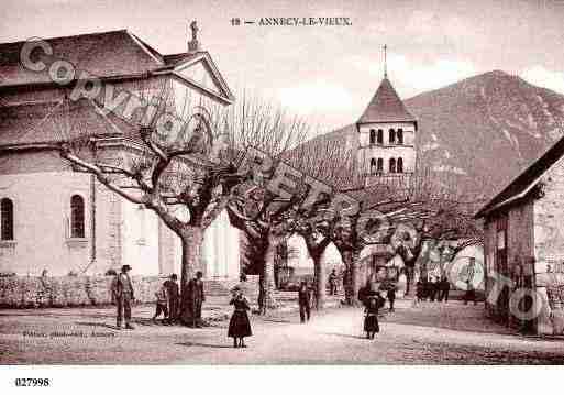 Ville de ANNECYLEVIEUX, carte postale ancienne