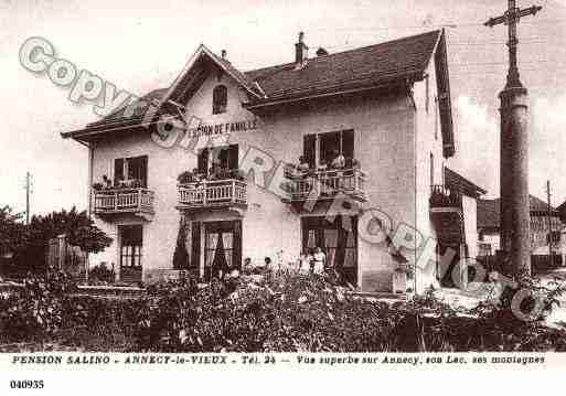 Ville de ANNECYLEVIEUX, carte postale ancienne