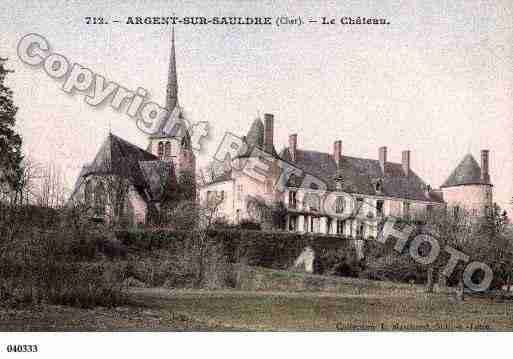 Ville de ARGENTSURSAULDRE, carte postale ancienne