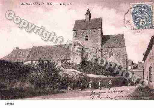 Ville de AUTOUILLET, carte postale ancienne