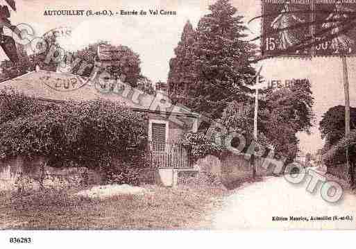 Ville de AUTOUILLET, carte postale ancienne