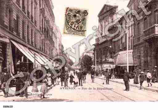 Ville de AVIGNON, carte postale ancienne Ville de AVIGNON, carte postale ancienne