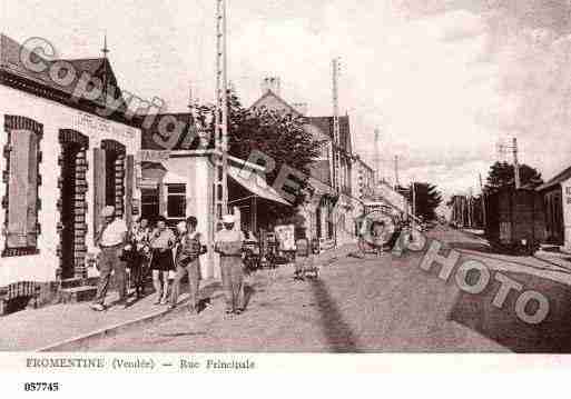 Ville de BARREDEMONTS(LA), carte postale ancienne