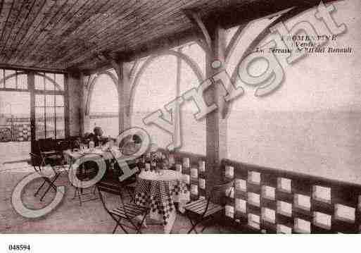 Ville de BARREDEMONTS(LA), carte postale ancienne