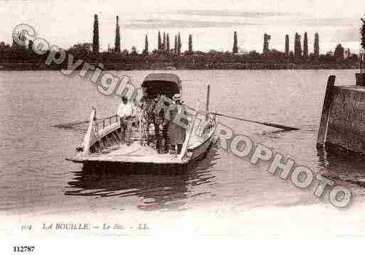 Ville de BOUILLE(LA), carte postale ancienne