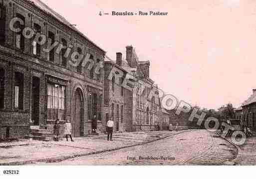 Ville de BOUSIES, carte postale ancienne