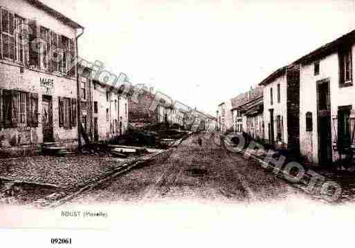 Ville de BOUST, carte postale ancienne