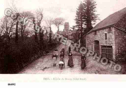 Ville de BRIX, carte postale ancienne