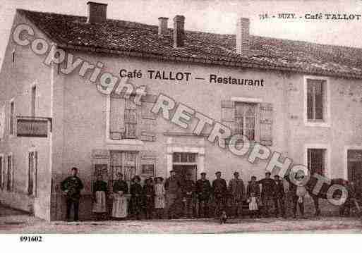 Ville de BUZYDARMONT, carte postale ancienne